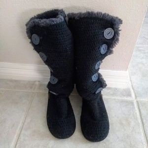 Muk Luks A La Mode Tall Slipper Boots
